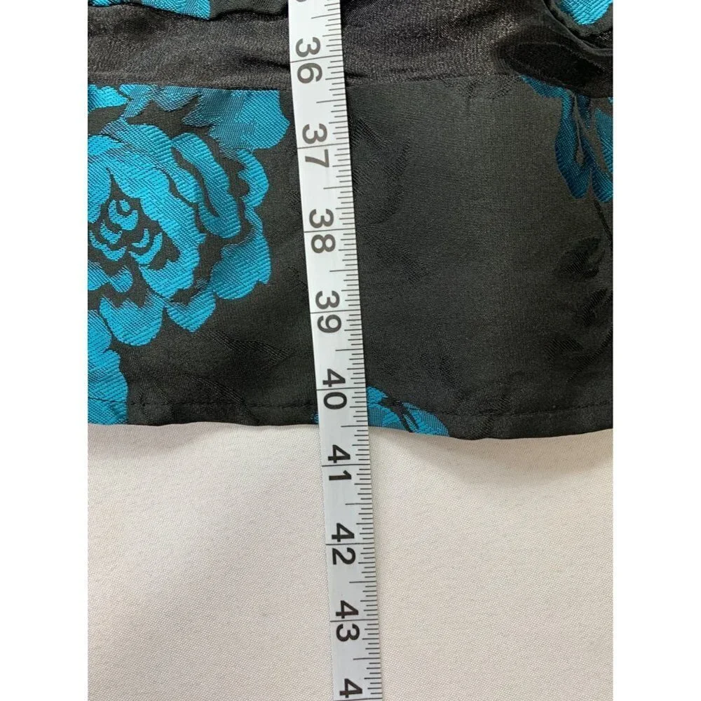 RN Studio Girls  Black & Turquoise Dress
